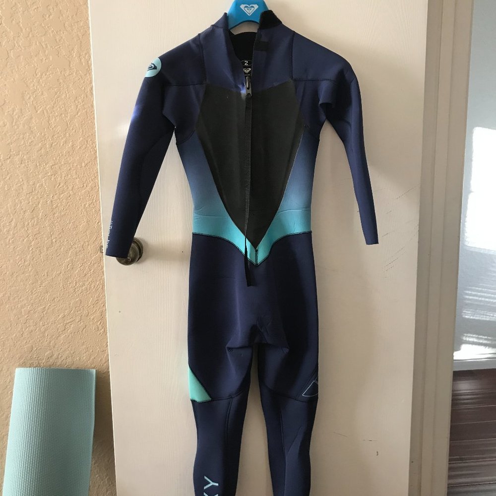 Roxy Syncro 3/2mm - Back Zip Full Wetsuit (Size 2) (Price Drop!)